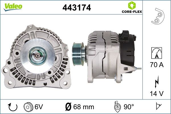 Valeo 443174 Alternator