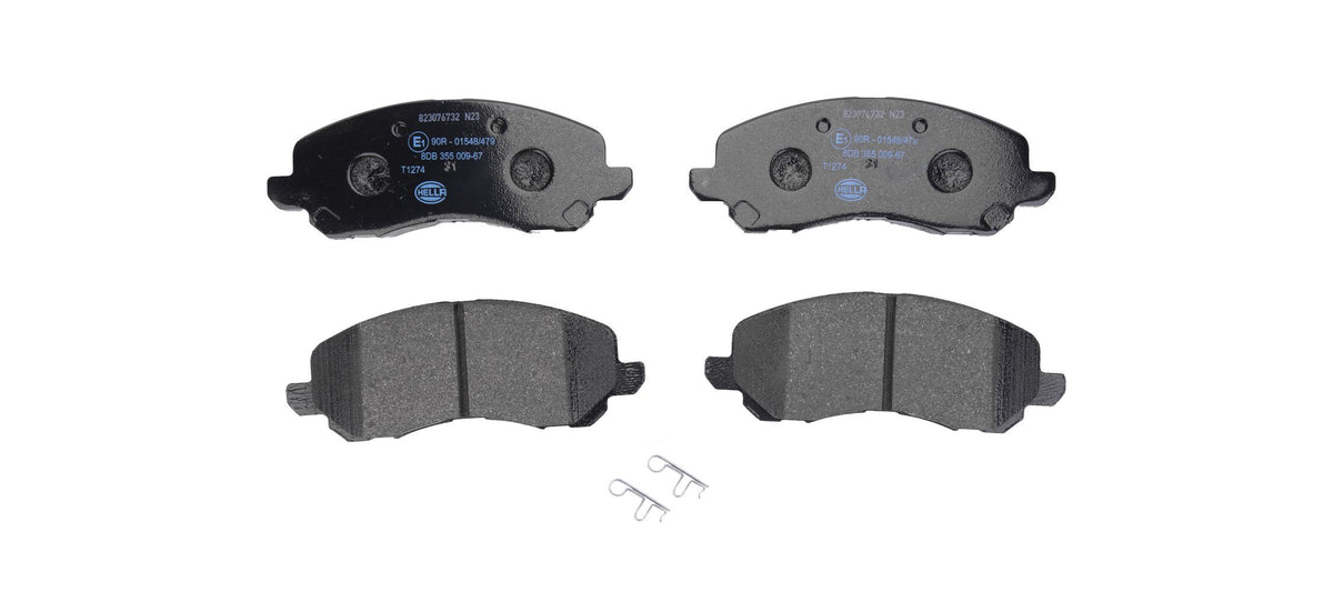23584.160.1 BRAKE PADS FRONT 4008 HELLA 355.009-671