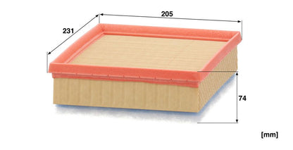 13 71 8 511668 MA AIR FILTER - C24024 +# MANN HUMMEL C24024