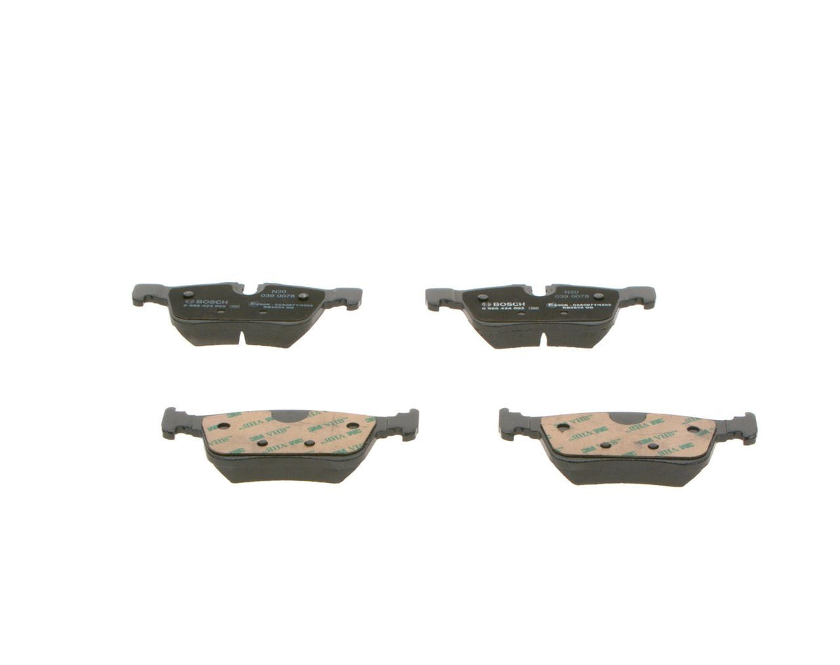 7337.2 BH BRAKE PADS REAR VOLVO # BOSCH 0 986 424 802