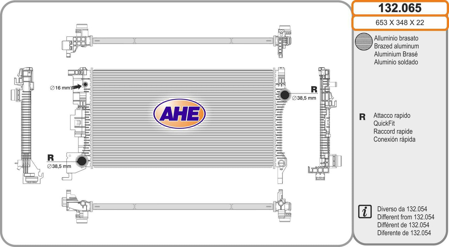 31410895 GENUINE RADIATOR