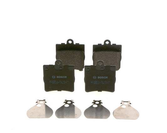 4064.2 BH BRAKE PADS REAR SINGLE PIN MERC # BOSCH 0 986 494 016