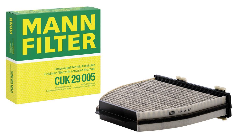 204 830 00 18 MA CABIN FILTER W204 - CUK29005+ # MANN HUMMEL CUK29005