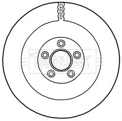 C2P13648 REAR DISC 380mm XF S/CHRGD BOSCH