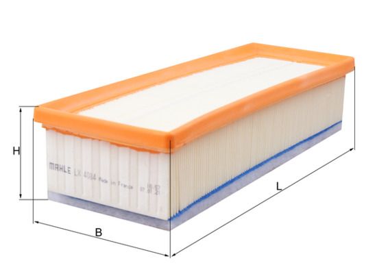 13 71 8 570043 AIR FILTER X3 F25 B47 - E1171L
