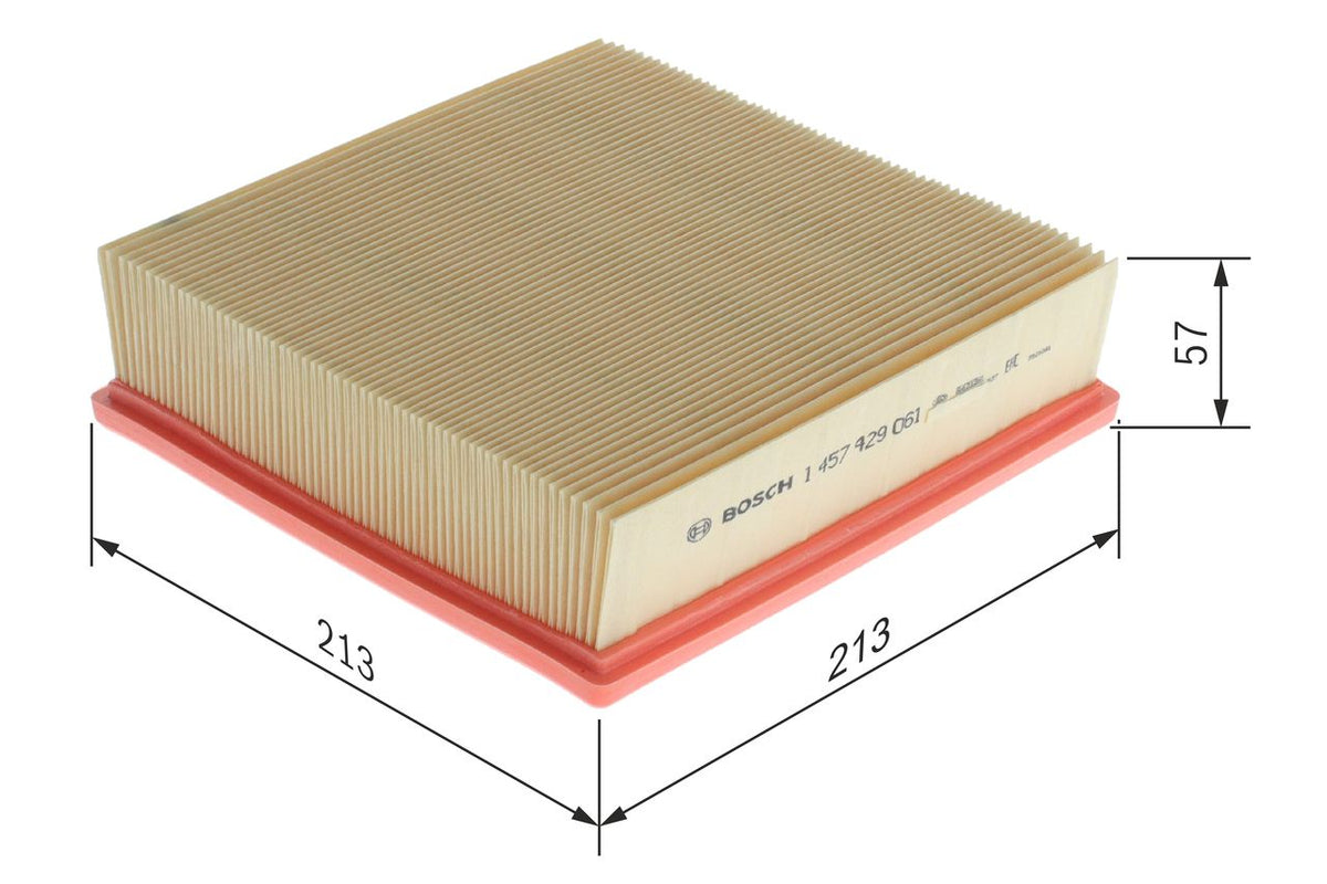 021 129 620 AIR FILTER MAHLE C22117