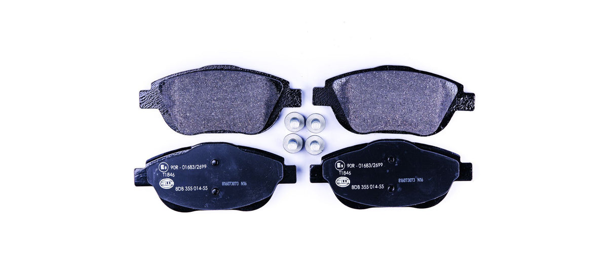 3855.2 BRAKE PADS FRONT CITROEN C3/DS3 HELLA 355.014-551