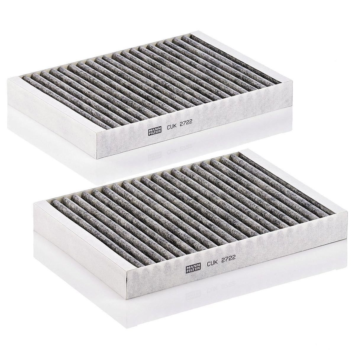 MANN-FILTER CUK 2722-2 Cabin Air Filter Activated carbon