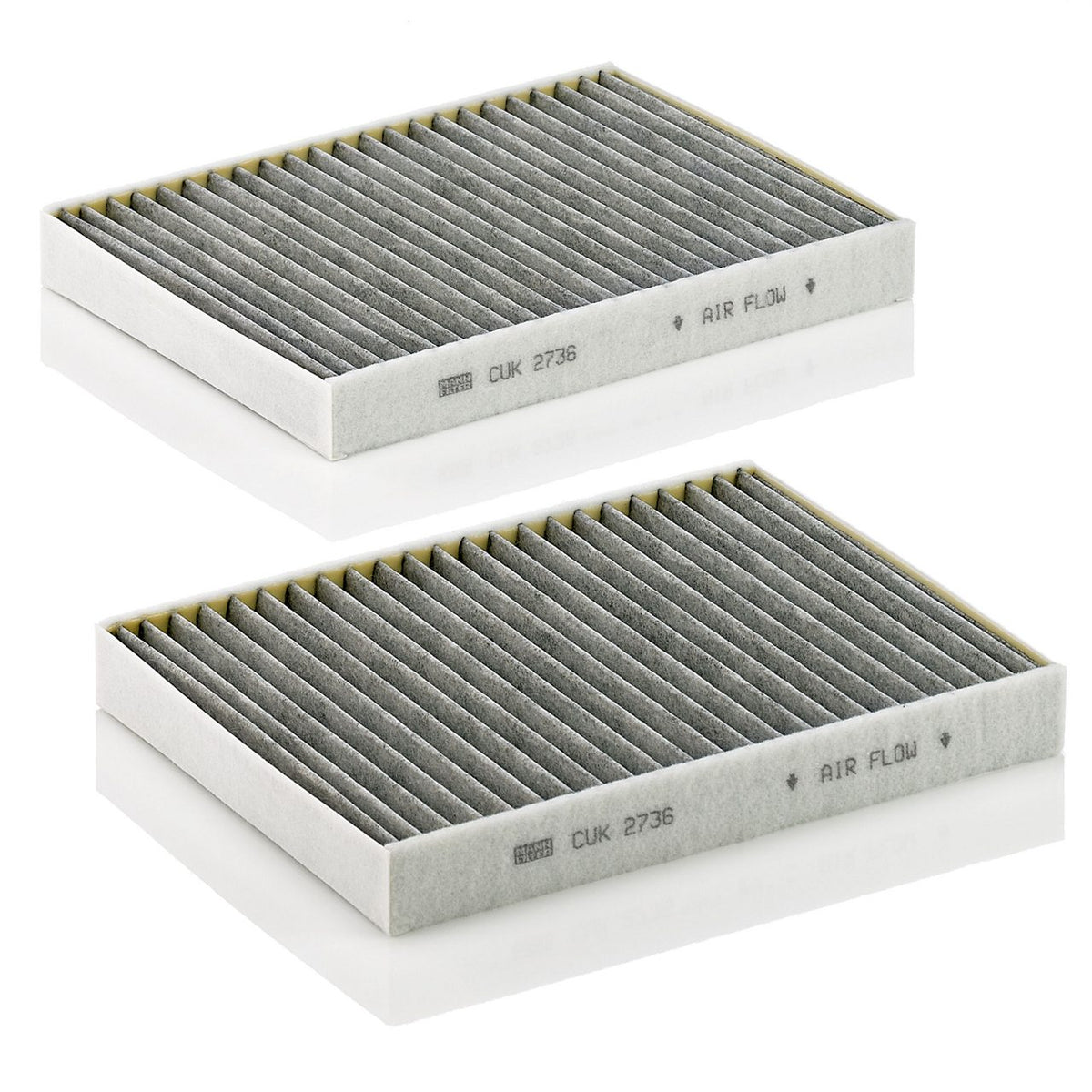 MANN-FILTER CUK 2736-2 Cabin Air Filter Activated carbon