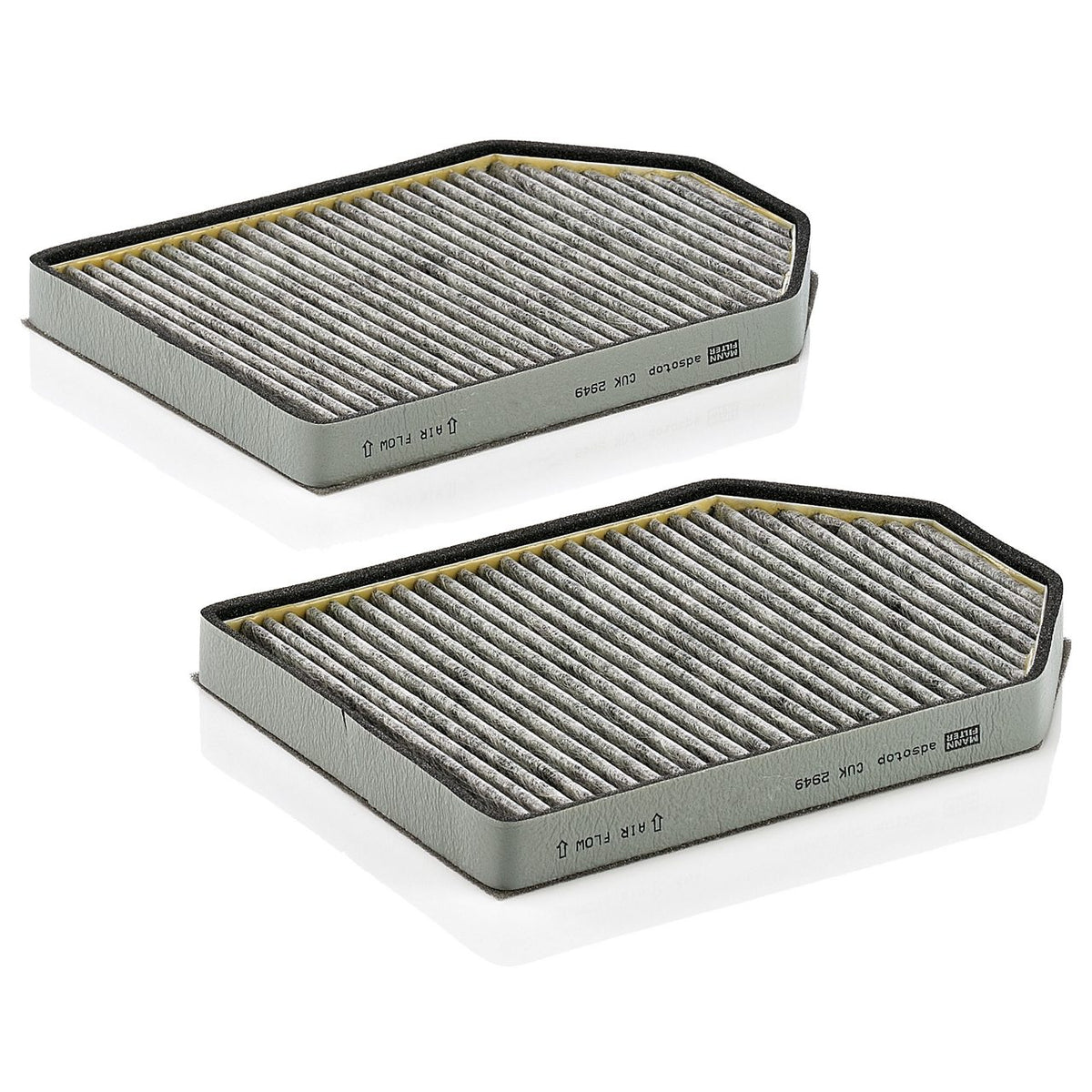 MANN-FILTER CUK 2949-2 Cabin Air Filter Activated carbon