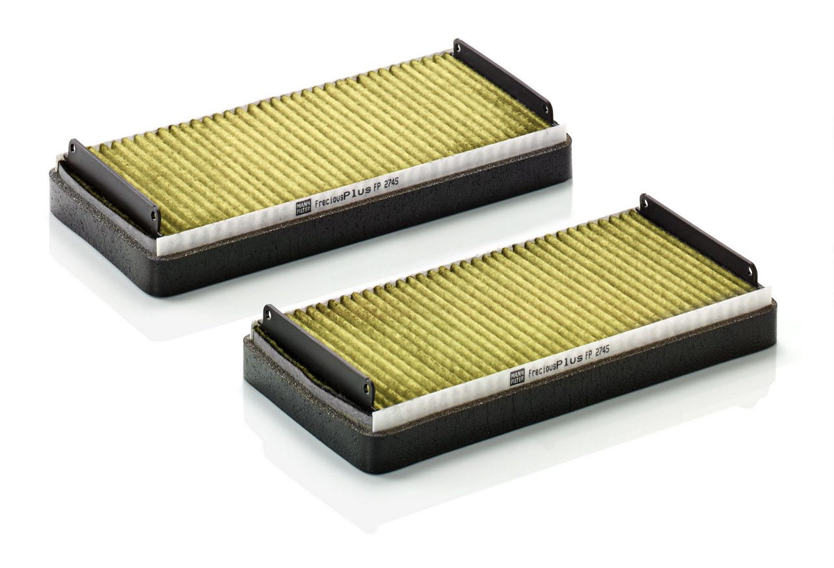 MANN-FILTER FP 2745-2 Cabin Air Filter FreciousPlus Biofunctional