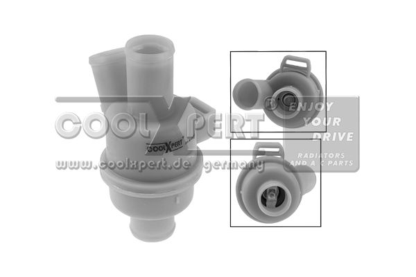 PEM100990 THERMOSTAT IN HOSE TD5+MGF # BBR DT1129H