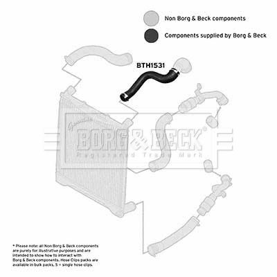 PNH500361 HOSE INTERCOOLER LH UPPER