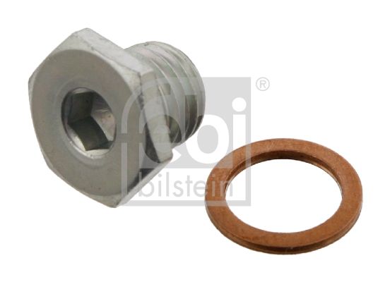 SPW-R4 SCREW PLUG OIL SUMP W/SEALING RING 17MM M12 x 1,5 # METZGER AUTOTEILE 30968 FEBI