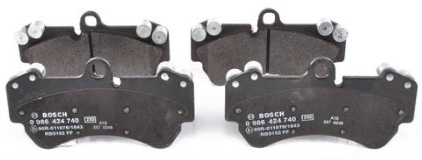 GDB1547 BH BRAKE PADS FRONT CAYENNE/TOUREG # BOSCH 0 986 424 740