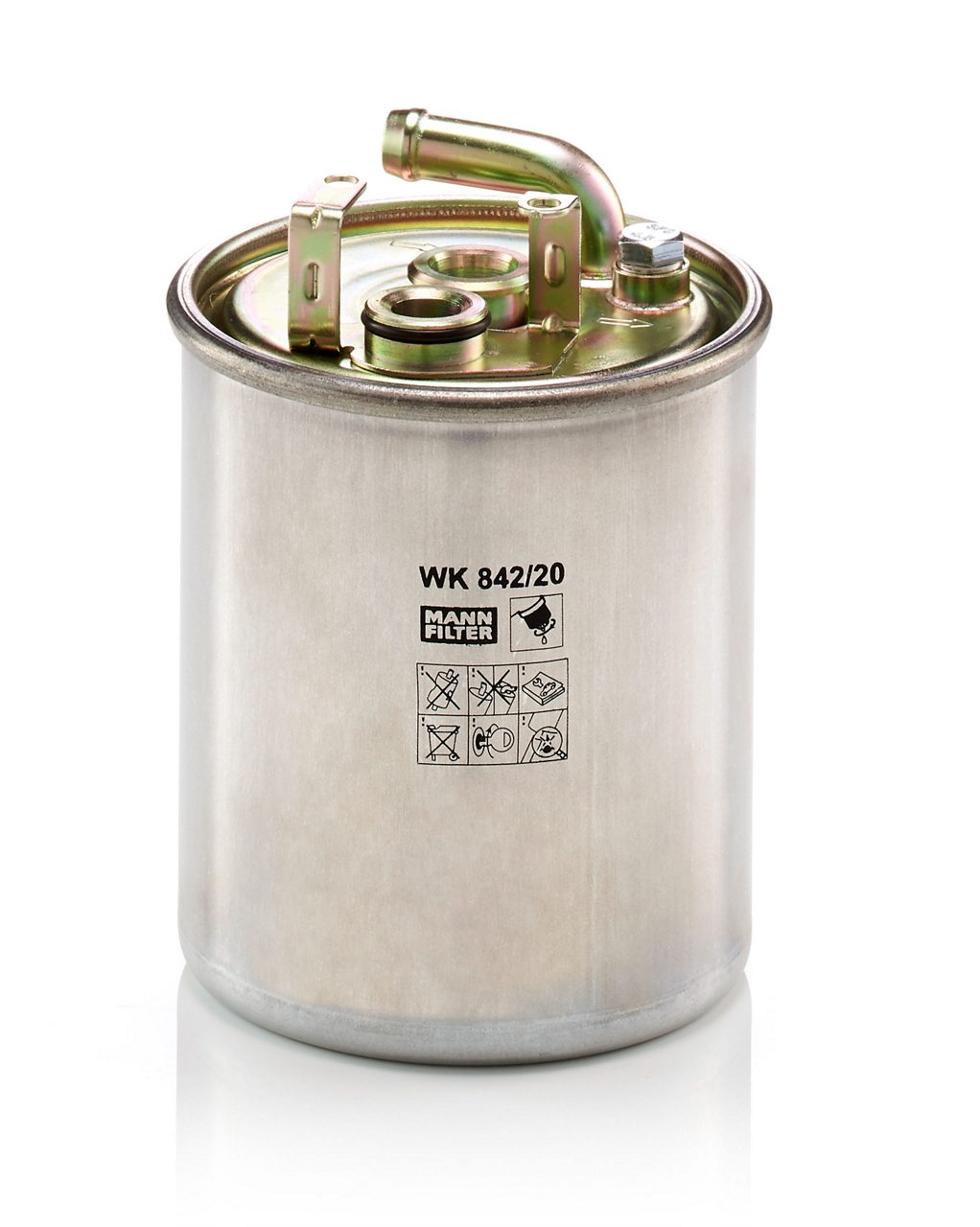 MANN-FILTER WK 842/20 Fuel Filter For diesel