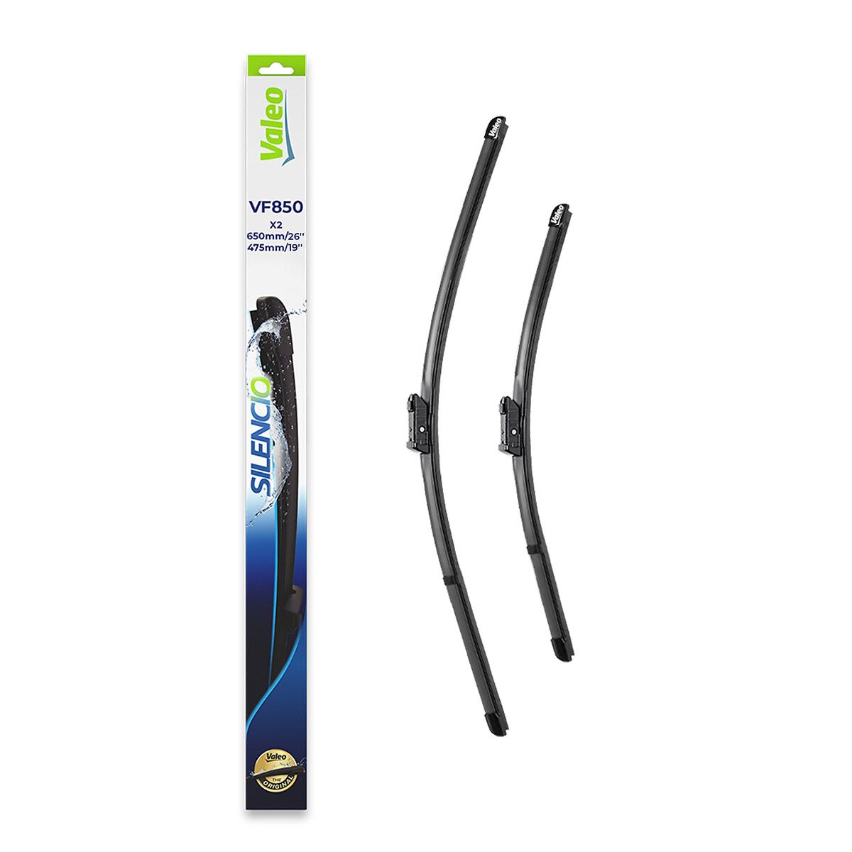 VAL577850 WIPER BLADE SET FRONT TRAFFIC III VALEO 577850 (FR)