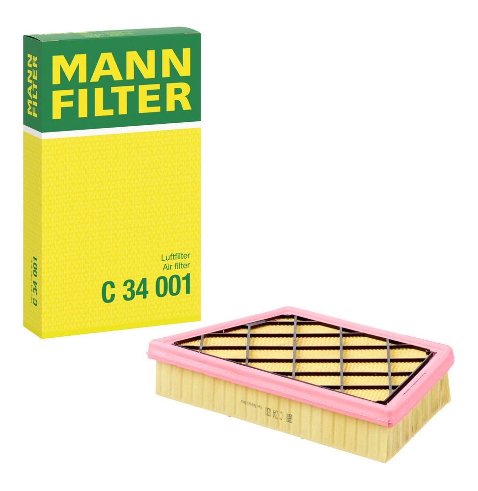 2HJ 129 620 MA AIR FILTER AMAROK 2.0 3.0TDI 2022-> - C34001 # MANN HUMMEL C34001