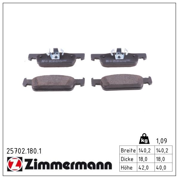7298.2 FRONT PADS CLIO