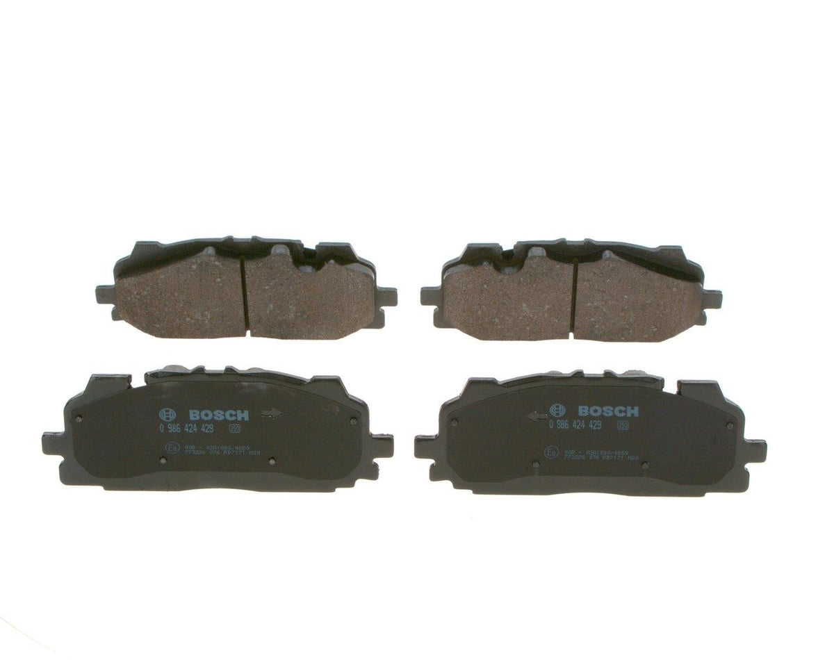 25861.170.2 BH BRAKE PADS FRONT # BOSCH 0 986 424 429