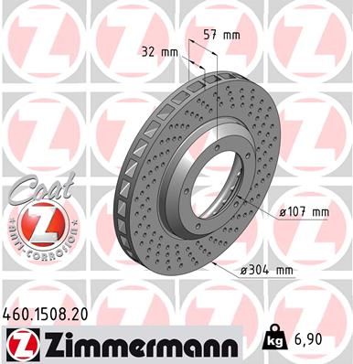 460.1508.20 BRAKE DSIC RH FR CARRERA 981