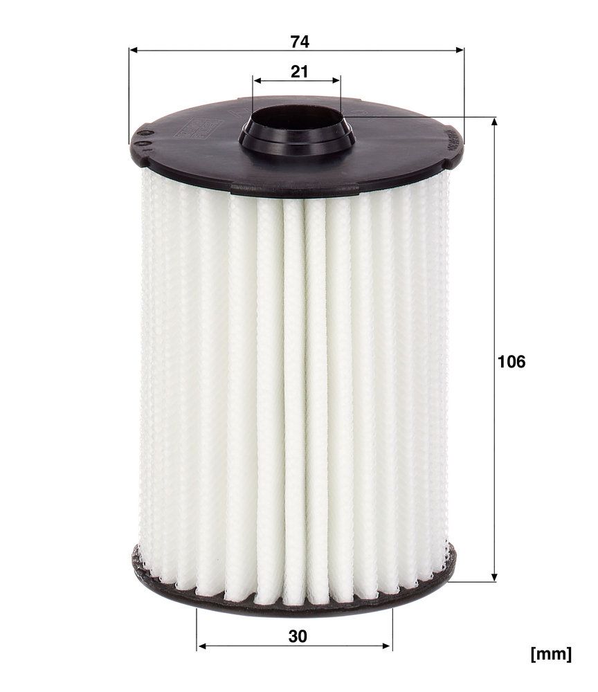46349008 MA OIL FILTER - HU8021Z # MANN HUMMEL HU8021Z