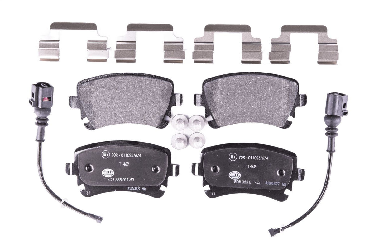2882.2 BRAKE PADS REAR W/SENSOR T5/A4/A6  355.011-531