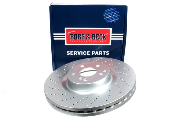 221 421 08 12 BRAKE DISC FRONT 360MM S600  3660 BORG 355.125-361