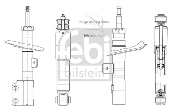 30616888 SHOCK ABSORBER LHF S40/V50 1002518