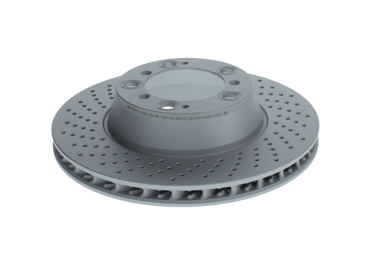 2H6 615 301 BH BRAKE DISC FRONT AMAROK V6 - 3256 # BOSCH 0 986 479 F04