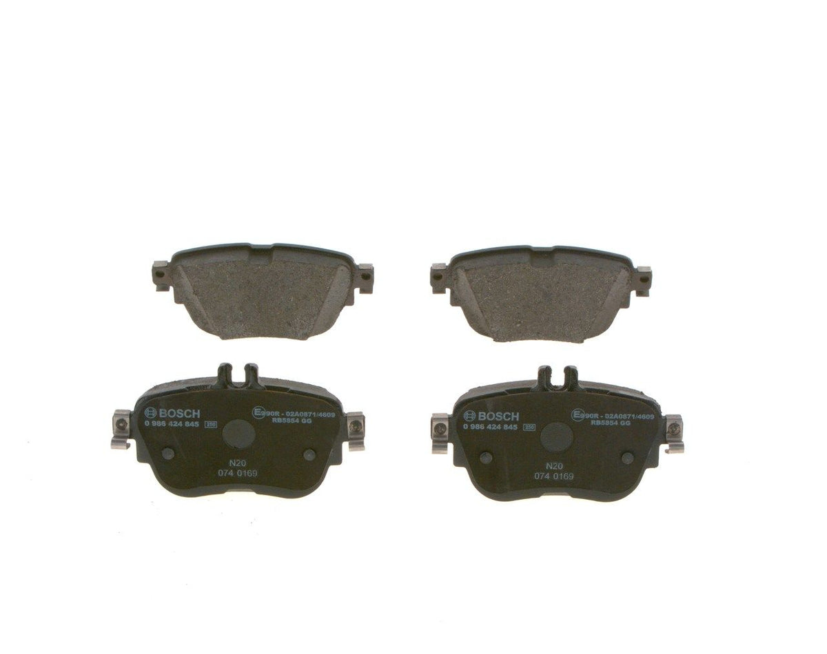 2616.2 BH BRAKE PADS REAR # BOSCH 0 986 424 845