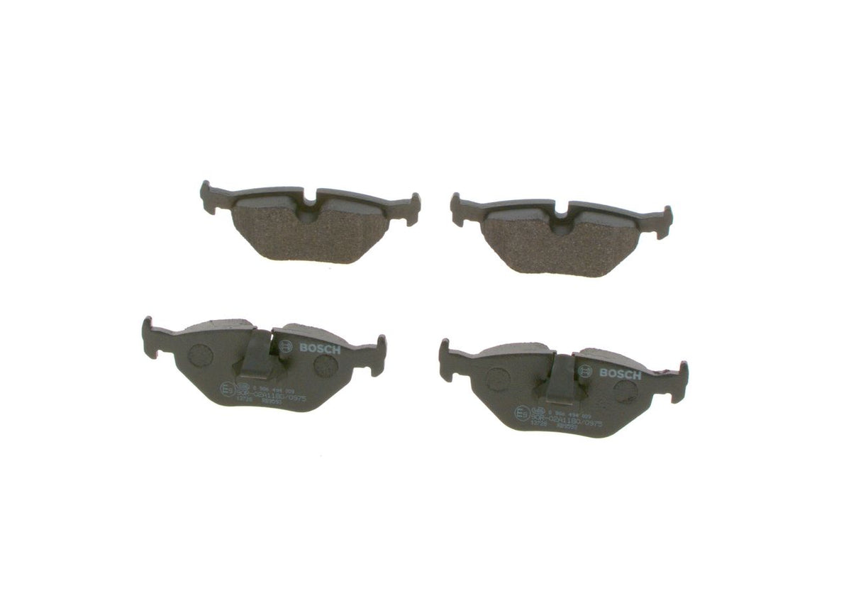 7090.2 BH BRAKE PADS REAR E39 # BOSCH 0 986 494 009