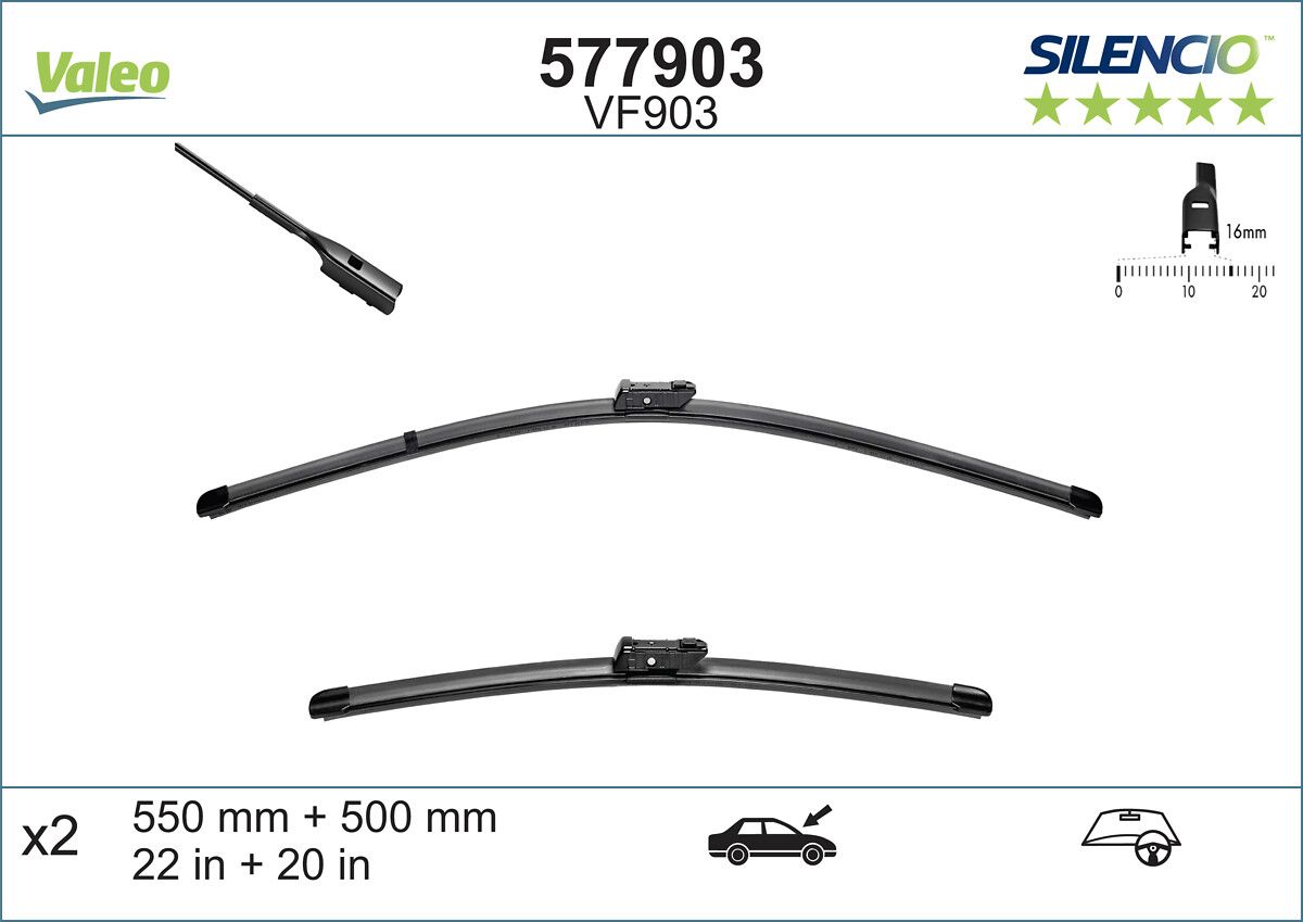 61 61 0 046518 FRONT WIPERS