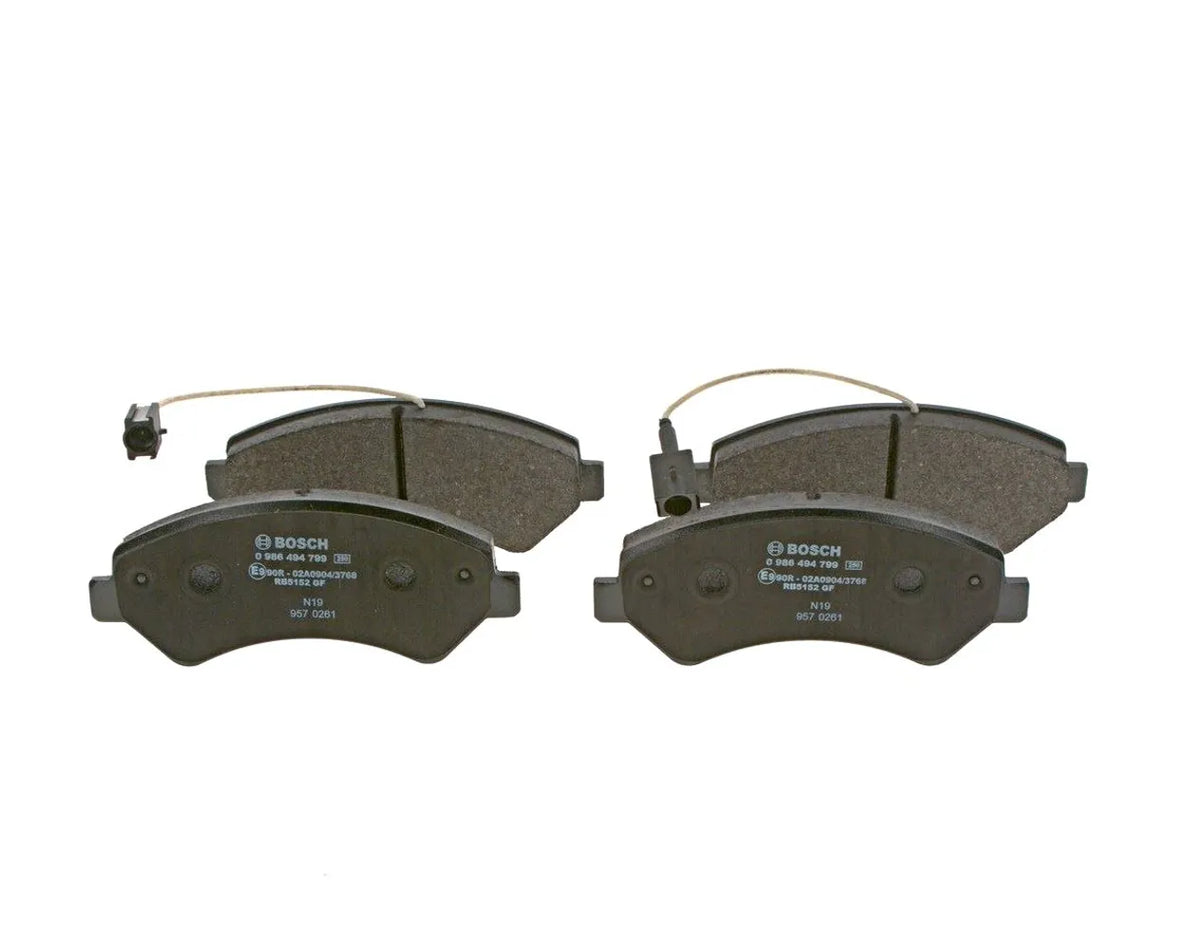 Bosch 0986494799 brake pad set