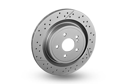 172 423 01 12 BRAKE DISC REAR A45 AMG 330mm - 5517 HELLA 355.126-441
