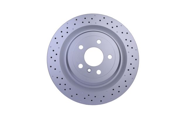 166 423 03 12 BRAKE DISC REAR 345mm ML350 W166 - 3688 HELLA 355.126-281