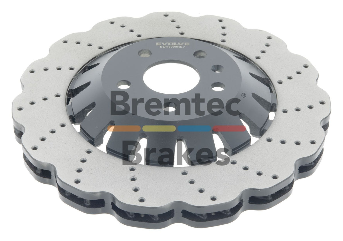 8V0 615 301C W FRONT DISC RS3 SPORT WAVE BREMBO BDR8000REV