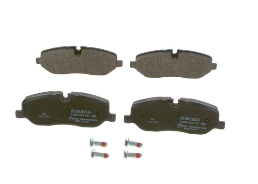 2728.2 BH BRAKE PADS FRONT DISCO R/R III # BOSCH 0 986 494 147