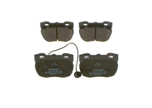 GDB394 BH BRAKE PADS FRONT DICSO 1 SOLID DISC # BOSCH 0 986 424 287