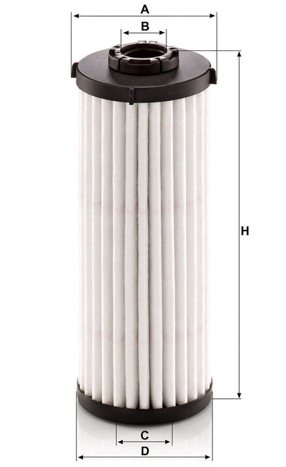 0GC 325 183 MA TRANS FILTER DSG 7SPEED 0BT DQ500 S3/MUVAN - H6031Z +# MANN HUMMEL H6031Z