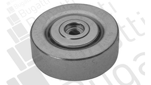 11 28 2 247435 Deflection/Guide Pulley, V-Ribbed Belt ROLLER PULLEY FAG 55045