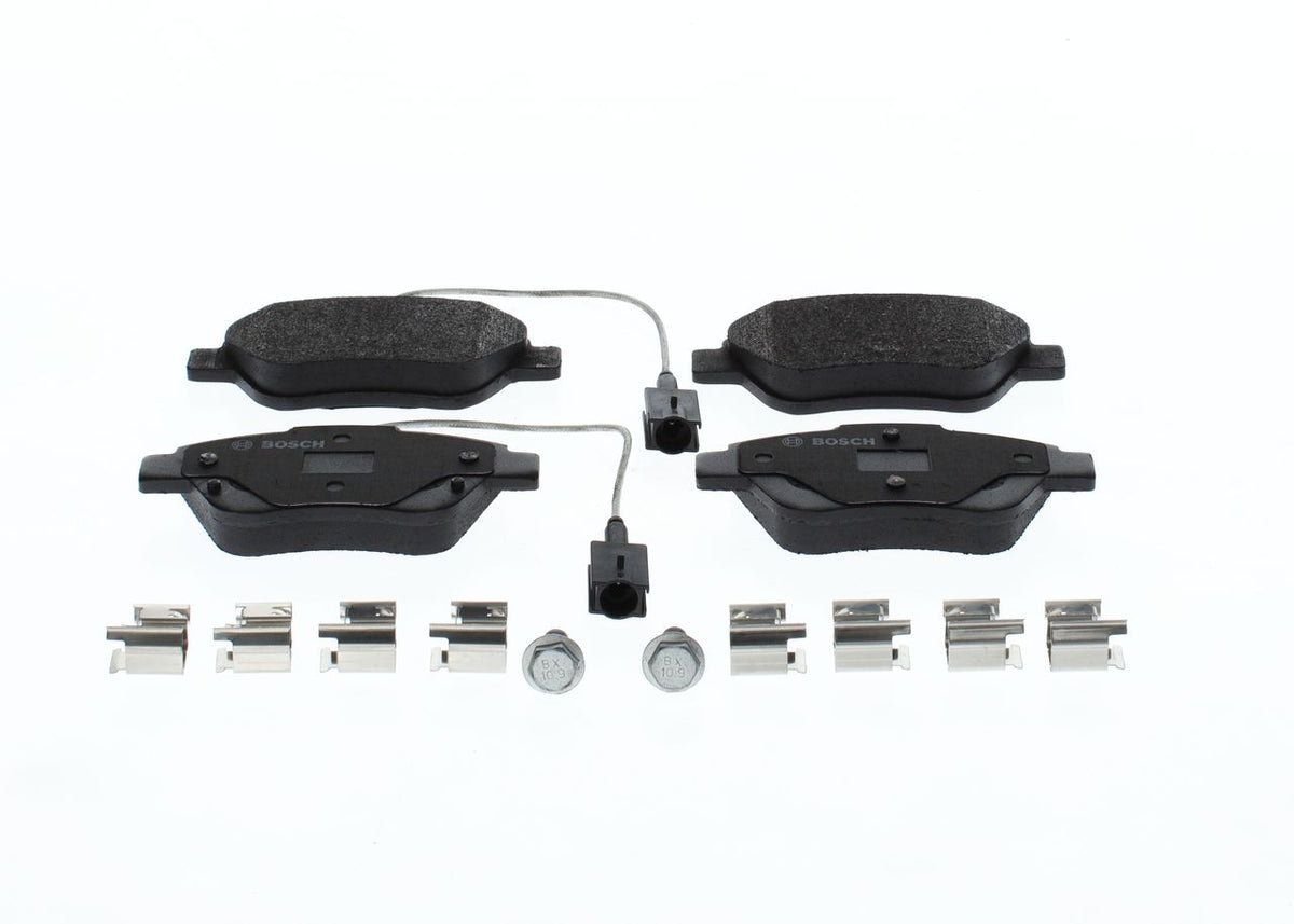 3863.2 BH BRAKE PADS FRONT W/2SEN. ABARTH & 500 1.4 FIAT #  0 986 494 881