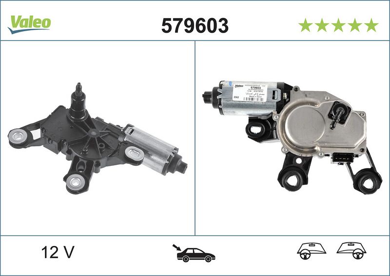 Valeo 579603 Wiper Motor