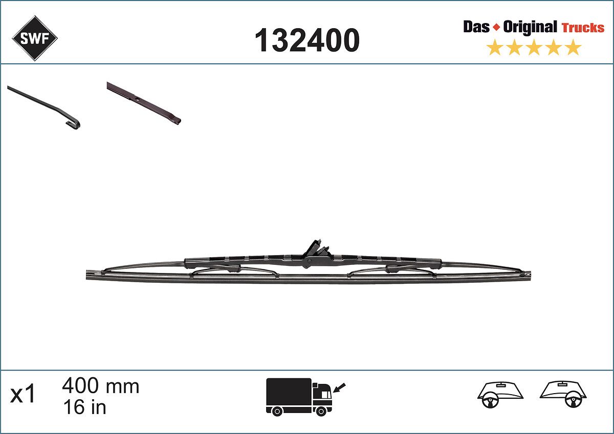 105 878 WIPER BLADE 400MM SWF 3 397 011 526