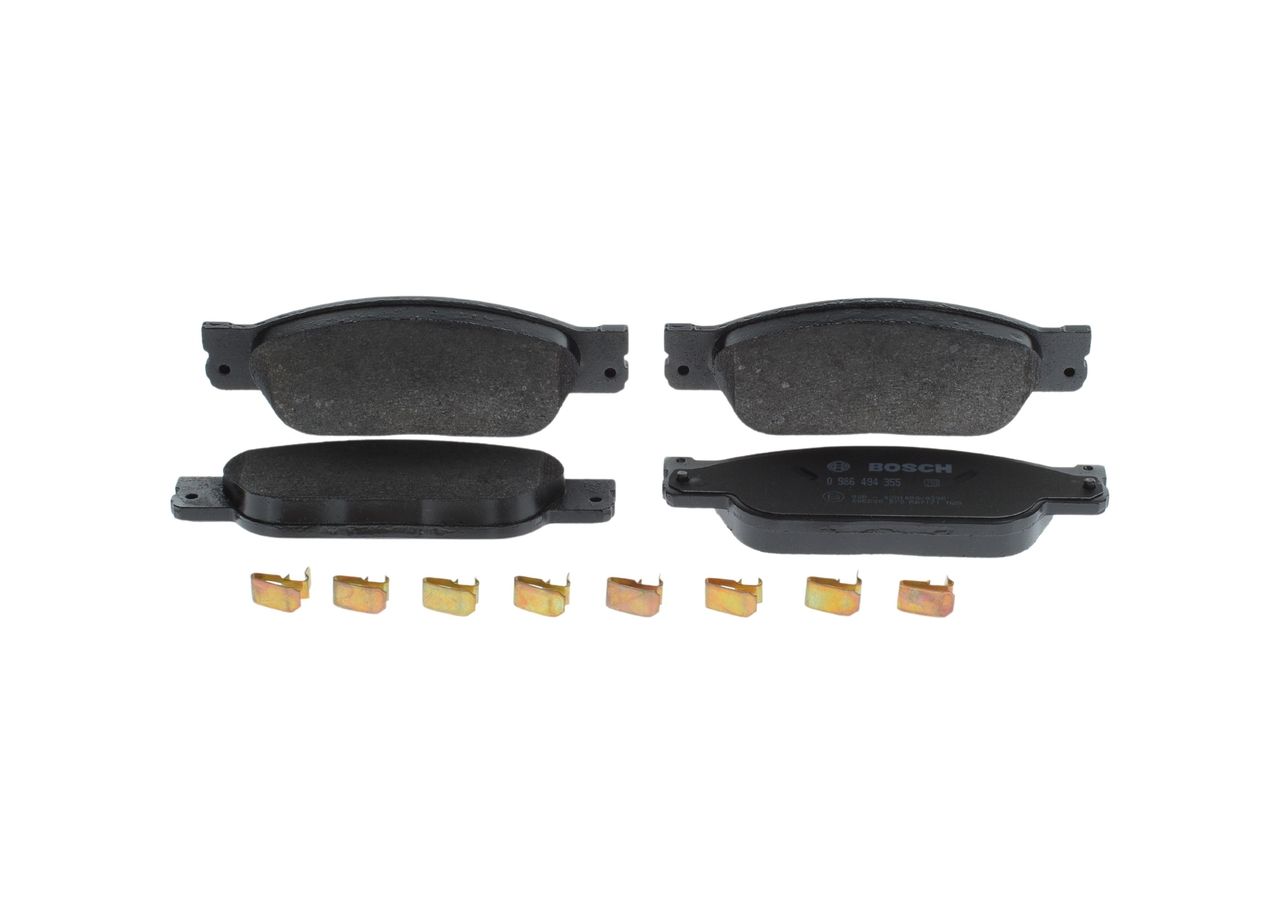 2898.2 BRAKE PADS FRONT S + XJ JAG  355.012-251