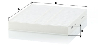 6479E9 MA CABIN FILTER 4007 - CU2141 # MANN HUMMEL CUK2141