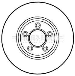 C2C25335 FRONT 305MM JAG STYPE ROTOR EUROSPARES