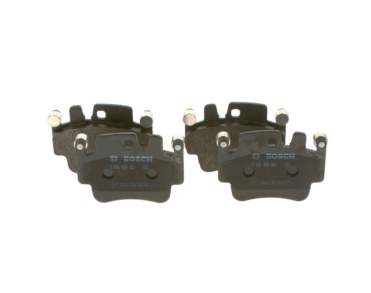 4987.2 BH BRAKE PADS FRONT  911/BOXSTER 3.2 ZIMMERMANN 0 986 494 281
