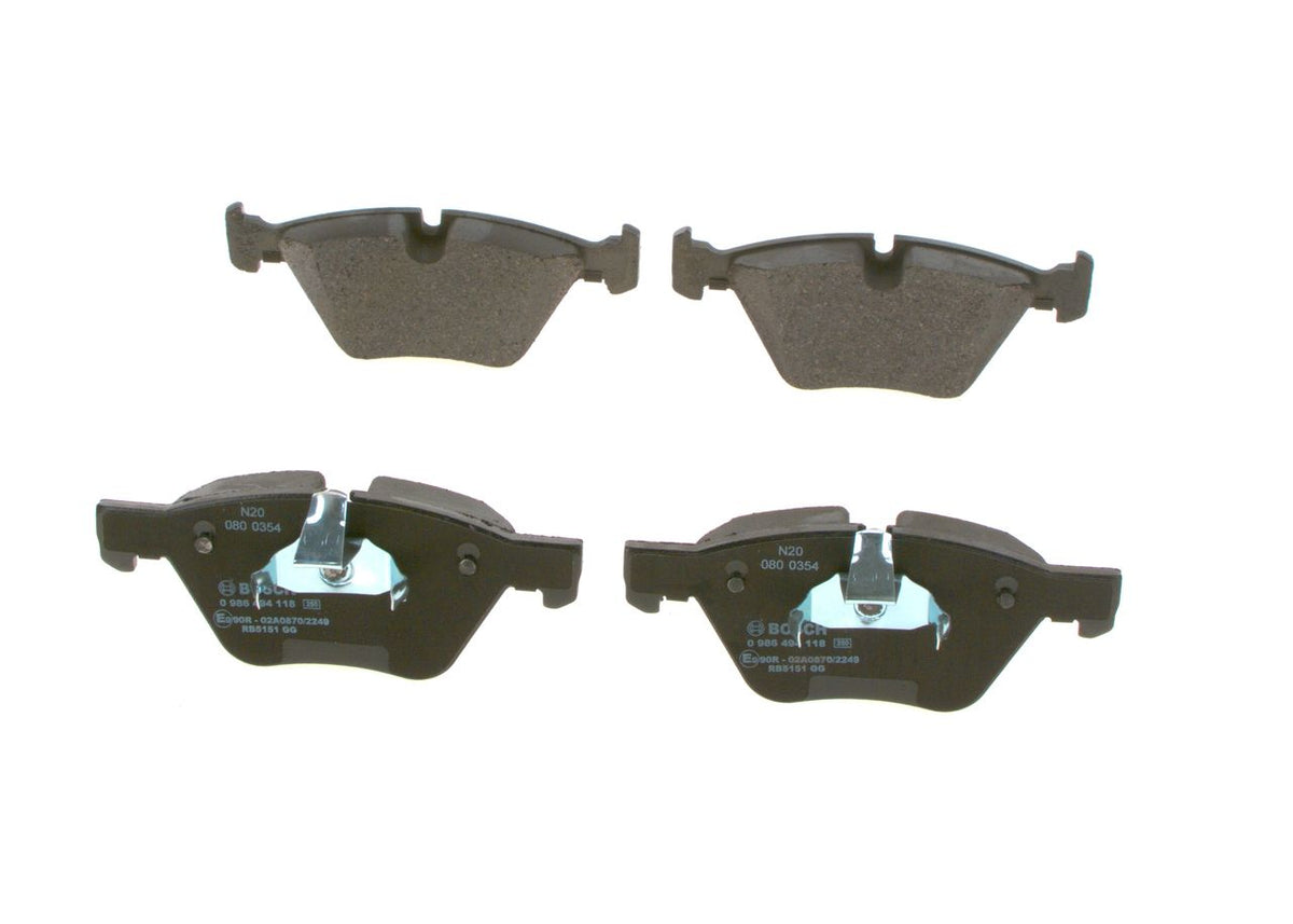 7176.2 BH BRAKE PADS FRONT E60/E61 BOSCH 0 986 494 118
