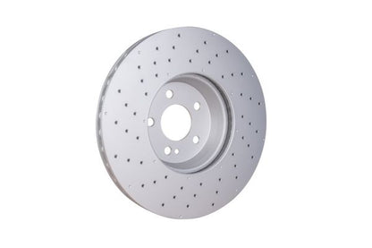 000 421 22 12 BRAKE DISC FRONT W205 X-DRILLED - 5520 HELLA 355.134-461